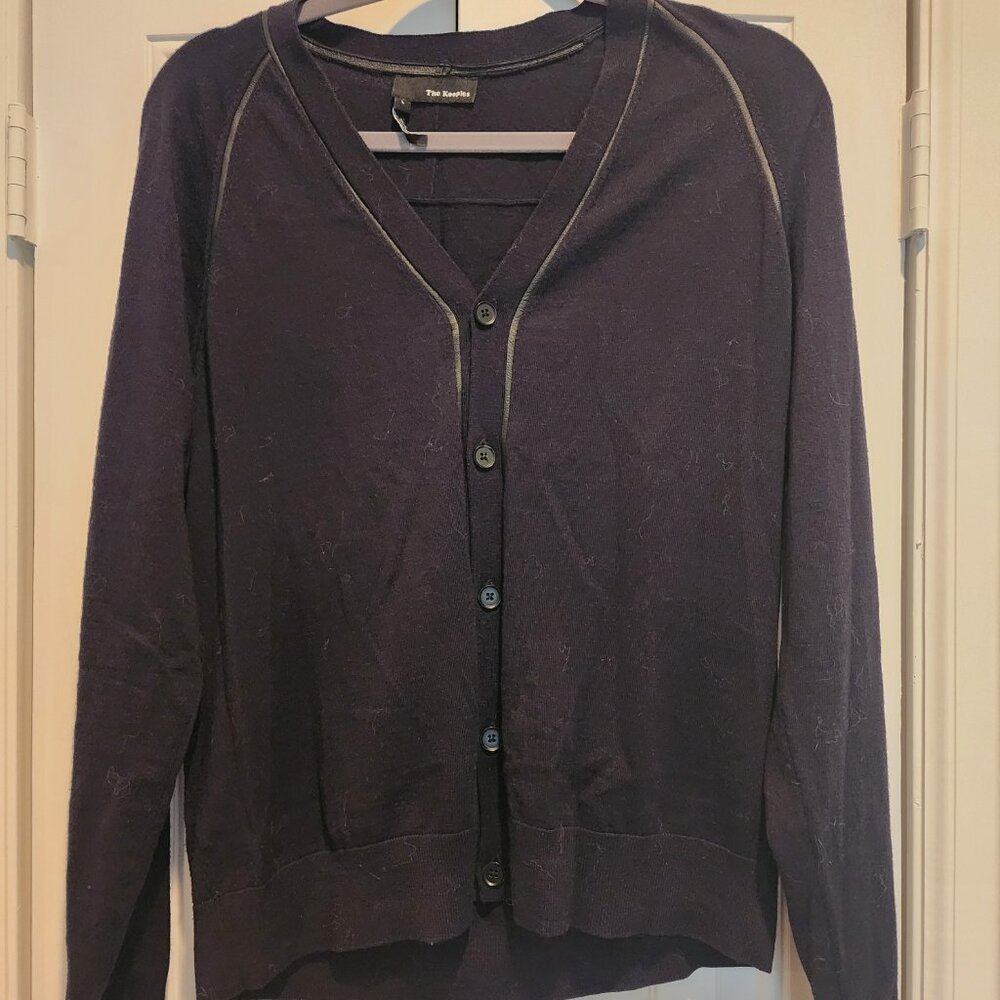 Kooples Cardigan Navy (worn 1 time)